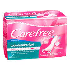 PROTECTORES CAREFREE X 25 FLEXI TODOS LOS DIAS